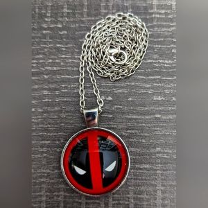 Marvel Deadpool Mask Necklace, NWOT